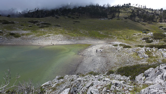 Laguna de Ordoñez Sierra de los Cuchumatanes