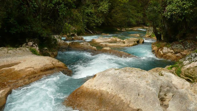 Rio Quisil en San Francisco Las Flores Huehuetenango